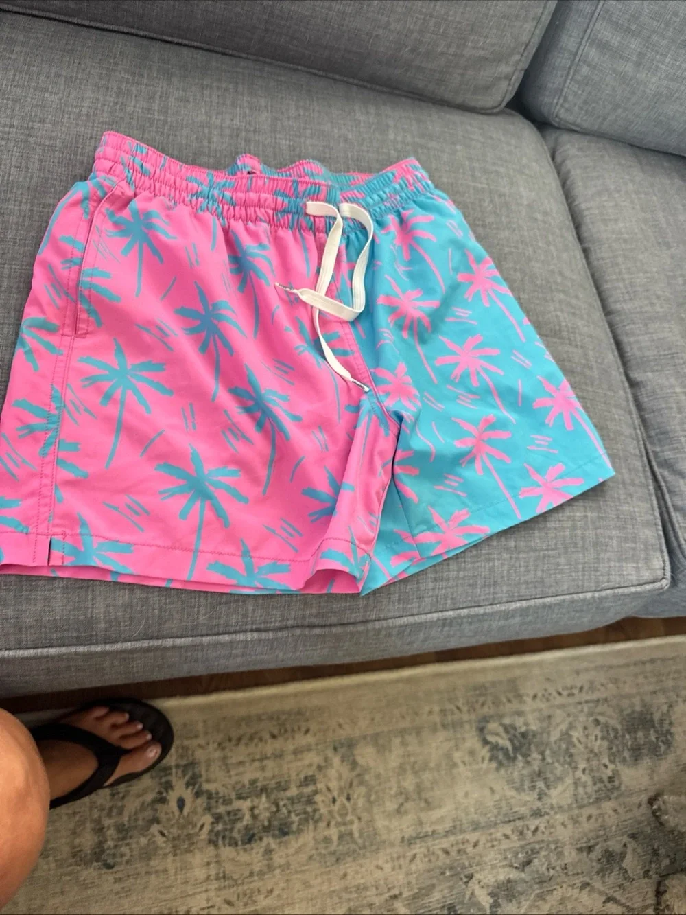 Chubbies The Prince Of Prints Dual Colored Swim Shorts Trunks Lined 7 Inch small